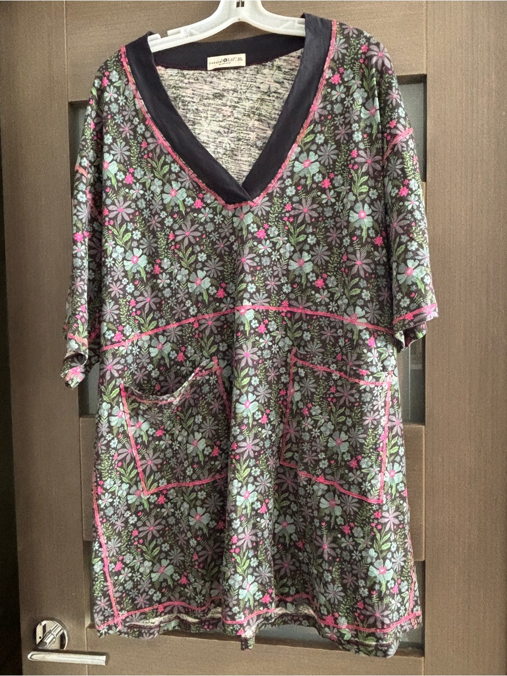 Natural Life Floral Pocket Dress - Extra Large